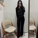 아이린 | 시에 가을 신상 착용 후기｜아이린 스카프 블라우스, 마렌 패널 라인 데님, 케인 소프트 프레임 백