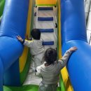 충남 아산 재리캠핑장 31개월 아기랑 첫캠핑 다녀온 후기 / 에어컨, 히터, 에어바운스, 모래놀이장