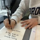 악필 교정과 캘리그라피 이미지