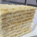 [안산 다문화거리 맛집] 카페 마리나 베이커리(러시아 케이크) 나폴레옹, 메도빅 꿀케이크 내돈내산 후기💕
