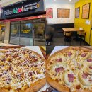 주정차단속-104 | 피자스쿨 의정부고산수자인점 | 메뉴 가격 칼로리, 포테이토피자 불닭고구마피자 고산동 가성비 맛집