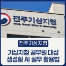 [퇴근길]업무에 활용하는 생성형 AI | 전주기상지청｜업무 생산성을 높이는 생성형 AI 실무 활용법 교육 강의 후기 제미나이 강사