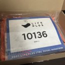 천마경로당 | [러닝] 2021 LIFEPLUS JTBC 서울마라톤 언박싱/후기