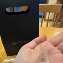 씨유 판교월드마크점 | 판교 아르몽 ARTMONT 원석목걸이 라벤더스톤 프렌치 원석 후기