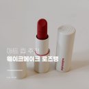 메이크슈 | 웨이크메이크 로즈뱅 매트 립 추천(feat.로즈닷 비교)