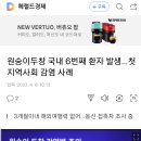 원숭이두창 국내 6번째 환자 발생…첫 지역사회 감염 사례 이미지