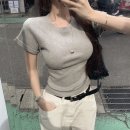 바이오모던 | 상반기 쇼핑몰 어워즈 여름 기본티 코디 추천 : 홀리 - 바이오 워싱반팔티 후기