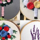 프랑스 자수의 감성 이미지