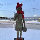 빨간구두 소녀상 이미지