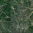 22구간 (버리미기재~촛대봉~대야산~청화산~늘재) 속리산 북쪽 구간 이미지