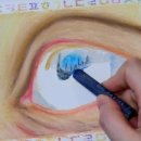 오일파스텔과 색연필 풍경그리기 이미지