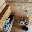 호수가에 펜션 이미지