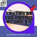 기계식키보드 입문 COX 키보드 유선 콕스 CK01 내돈내산 후기