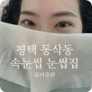 동삭동 소로 3-391 | 평택동삭동 뷰티풀선 자연스럽게 이쁜 눈썹 속눈썹 일번지