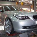 BMW 528i 타이어 교환 (한국타이어 프리미엄 벤투스v12evo 225/50R17) 휠얼라이먼트 조정 이미지