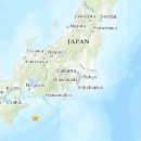 일본 인근에서 규모 6.1 지진이 발생해 쓰나미 경보는 ​​발령되지 않았다. 이미지