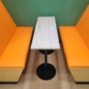 유현PC | 제작 정스가구 김포 유현 초등학교 원형 벤치 쿠션형...집 모양 전시 책장 신발장 주문 제작 배송 후기