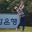 LPGA 하나외환 챔피언십 1라운드에서 티샷을 하고 있는 박주영 이미지