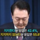 국민의힘 41%, 민주당 38.9%…尹 지지율 42.4% 이미지