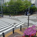 횡단보도 삼거리 이미지