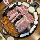 [산들마당솥뚜껑삼겹살] 왕 솥뚜껑에 구워 먹는 운정 생삼겹살 맛집