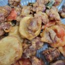 오늘통닭 북구점 | 울산 북구 중산동 가마치통닭 포장 후기, 똥집튀김 떡볶이 가성비 저녁메뉴 추천