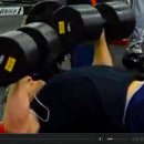 일반인의 덤벨 벤치프레스 - 150lbs(68kg) 이미지
