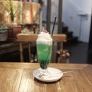 [홋카이도 아사히카와: 램프스탠드 커피(Lampstand coffee)]메론소다 또 마시고 싶다