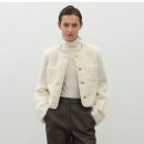 2986 | 옷 후기 )- 아틀리에나인 자켓 품명: (JK-2986)TRIMMING HAIRY ROUND JACKET 후기