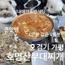 안박사 냉면과 부대찌개 | 부대찌개] 가평 호명호수 맛집 애견동반 식당 호명산부대찌개 가성비 갑인 내돈내산 후기🐶(+존맛탱구리)