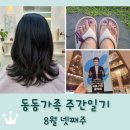 교육문화회관(평생확습관) | 동동가족 주간일기 8월 넷째주 / 젤패디 / 미용실 매직세팅 / 배달특급 생리용품 바우처 / 백윤학×서울...