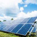 정한 태양광발전소 이미지