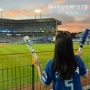 대구 삼성라이온즈 파크 외야지정석 RF-3구역 7열 13번,14번 시야 및 김치말이국수 후기