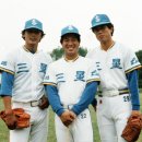 #47. 1986년 삼성라이온즈 전기 우승기념구 - 김시진, 이만수, 장효조 인쇄