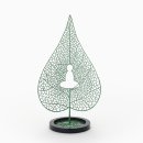 스테인리스 스틸로 엮는 명상과 생명의 움직임, 강신영 작가 조형물 이미지