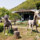 말조형물(동상) 이미지