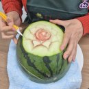 부성2동주민자치센터 강의실 | 함안 대산 출강 3번째 수업 – 수박카빙 과정 후기