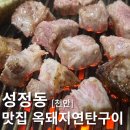 성정초 | 육즙이 살아있는 성정동 연탄구이집 천안 삼겹살 맛집 옥돼지연탄구이 후기