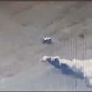 미사일도 원샷원킬… 우크라, 러 탱크 폭파 장면 공개 이미지