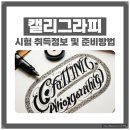 캘리그라피 자격대비 이미지