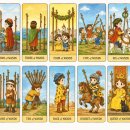 초등학생 어린이 타로, 웨이트 타로 마이너 아르카나 완드 6(Six of Wands) 이미지