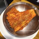 솥뚜껑삼겹김치
