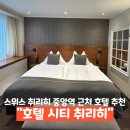 스위스 취리히 중앙역 근처 숙소 추천 호텔 시티 취리히 강아지 동반 가능