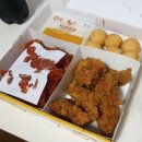 CU수지정든로점 | 또래오래 메뉴 갈릭반 핫양념반 묻고 치즈볼 더블로 가