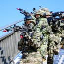해병대2사단 백호여단은 근접전투기술(CQB) 훈련 이미지