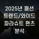 2025년 패션 트렌드/와이드 파라슈트 팬츠 분석