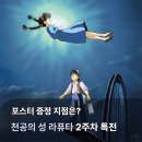 록옵티컬롯데전주점 | 천공의 성 라퓨타 재개봉 2주차 특전 포스터 극장별 증정 지점은?