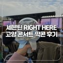 세븐틴 RIGHT HERE 월드 투어 고양 콘서트 막콘 후기 (feat. 또 럭키카드라니?!!)