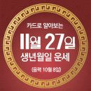 오늘의 운세 --- 2025년 11월 27일(음력 10월 8일) 庚子 목요일 이미지