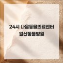 24시 나음동물의료센터 네이버블로그